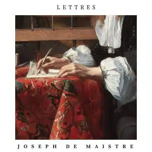 lettres joseph de maistre