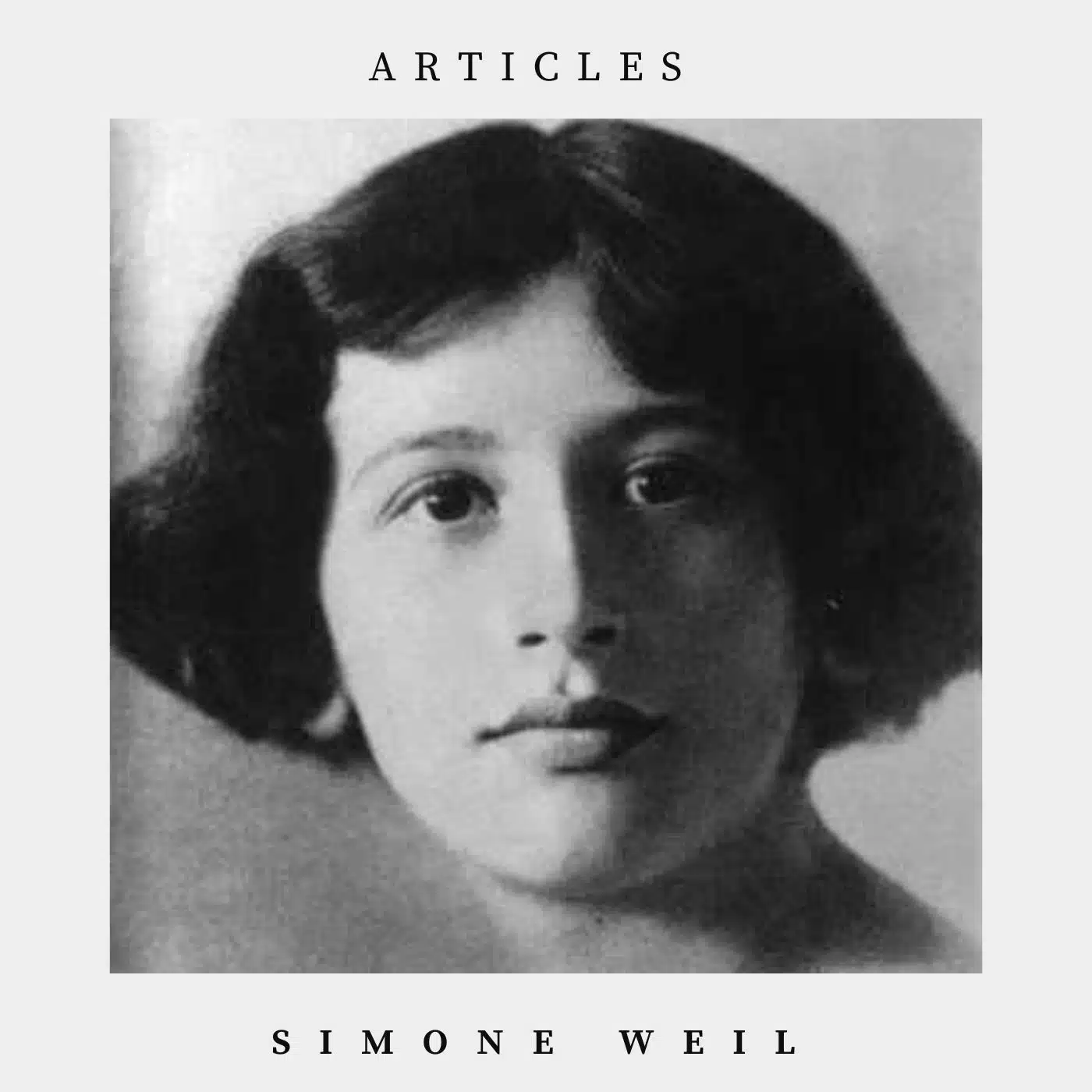 Articles Simone Weil