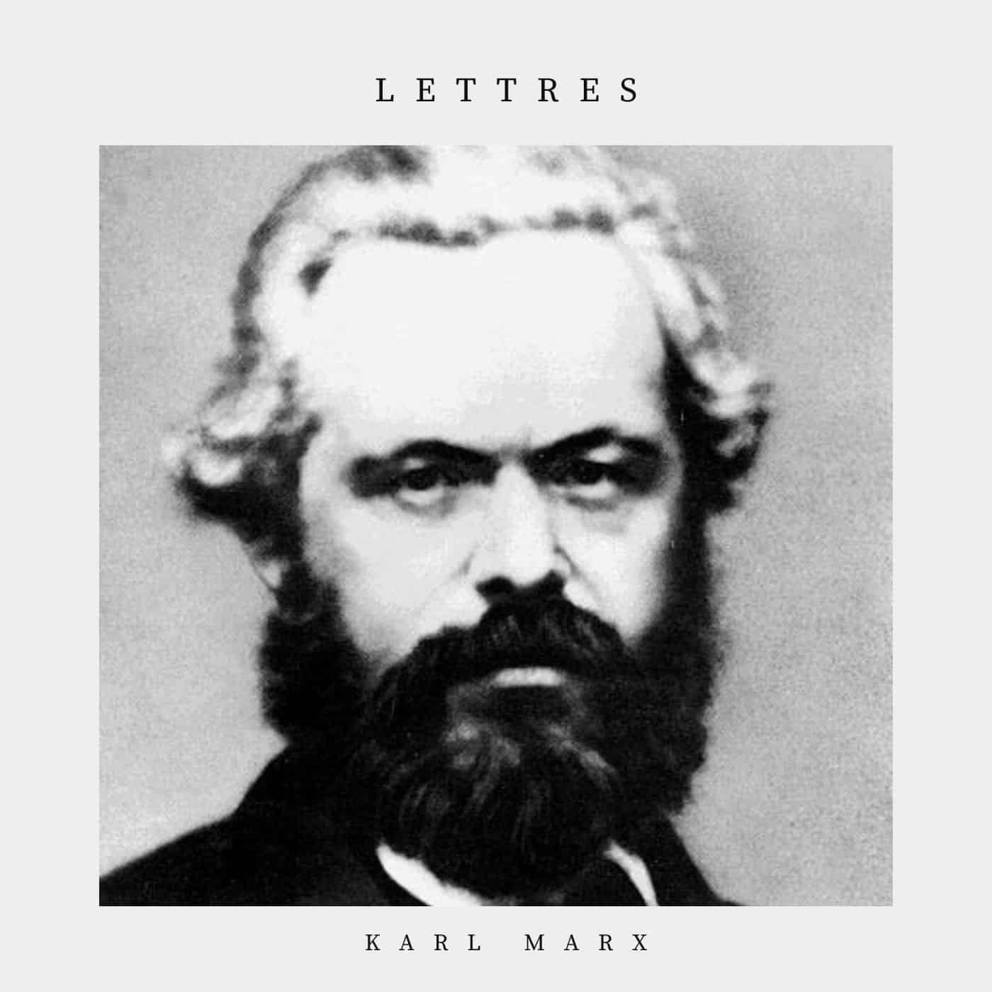 Couverture lettres Marx classique propre