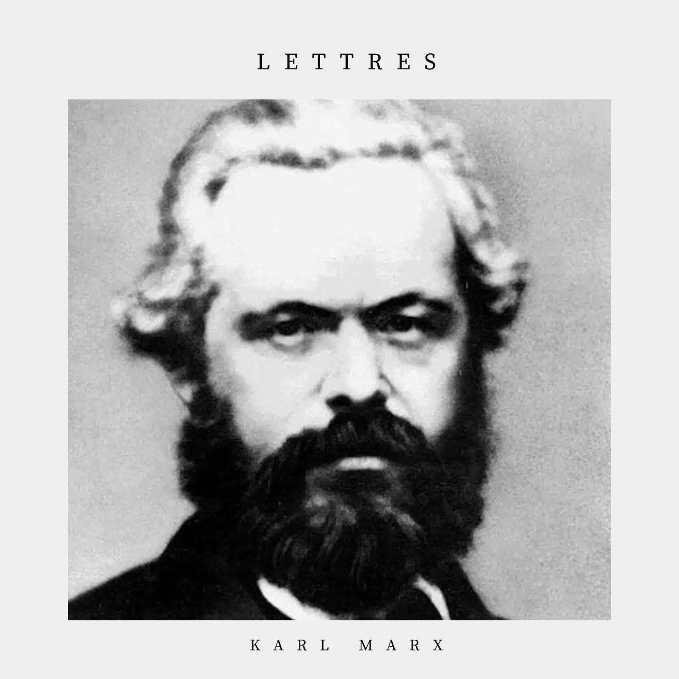Couverture lettres Marx classique propre
