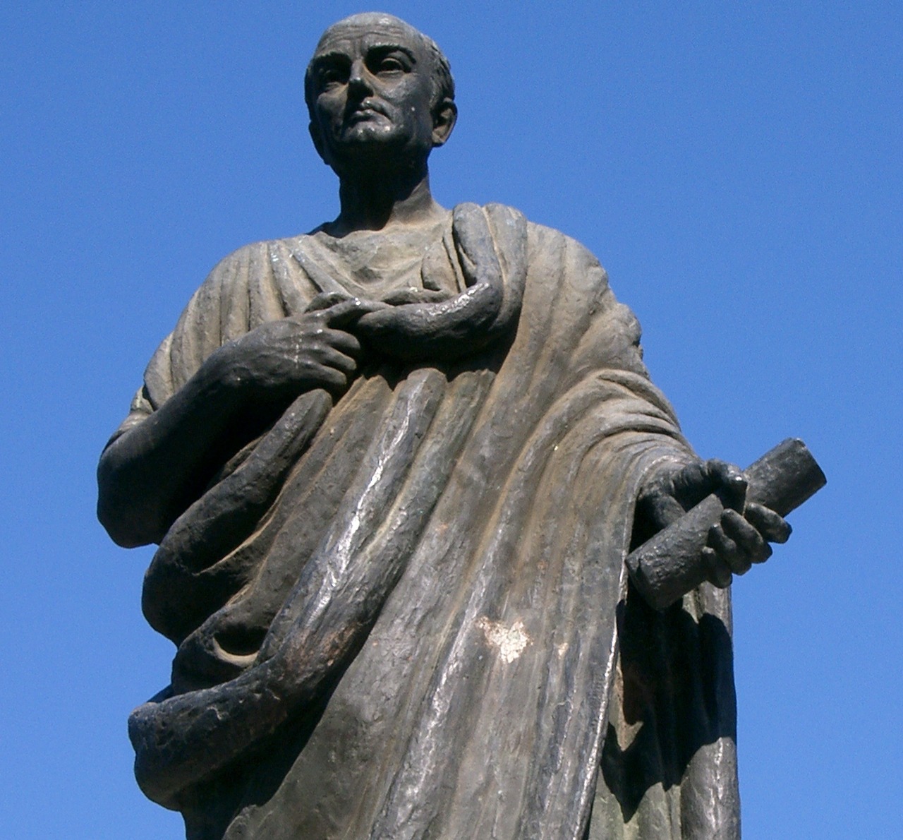 Sénèque statue