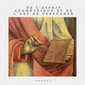 Pascal - L'esprit de géométrie - couverture